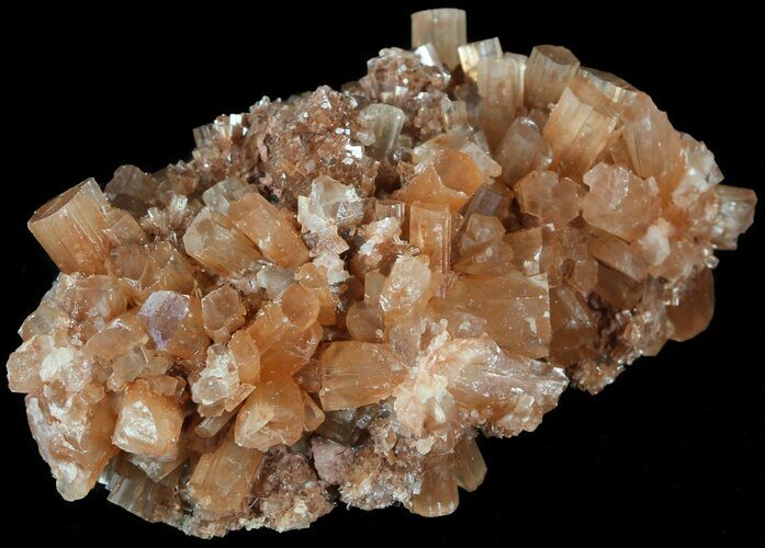 Aragonite Twinned Crystal Cluster - Morocco #49250